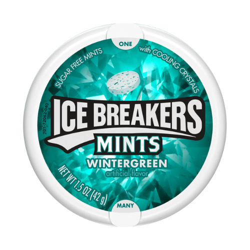 Ice Breakers Candy Wintergreen Mint 1.5oz