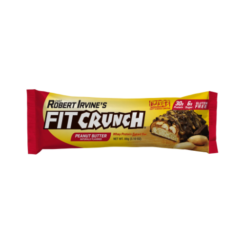 Robert Irvine's Fit Crunch Chocolate Peanut Butter Protein Bar 3.1oz 1ct