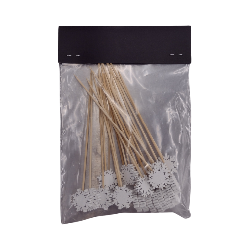 Snowflake Cocktail Picks 25ct