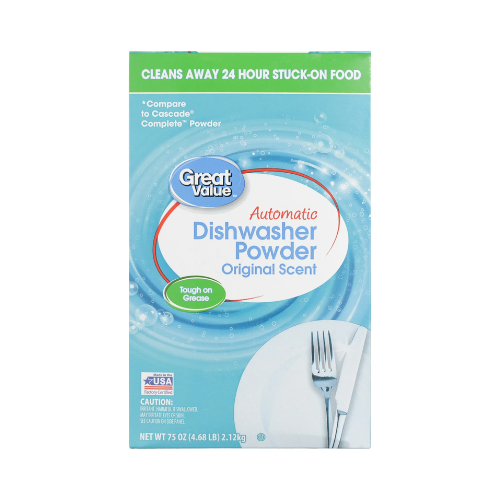 Great Value Automatic Dishwasher Powder Original Scent 75oz