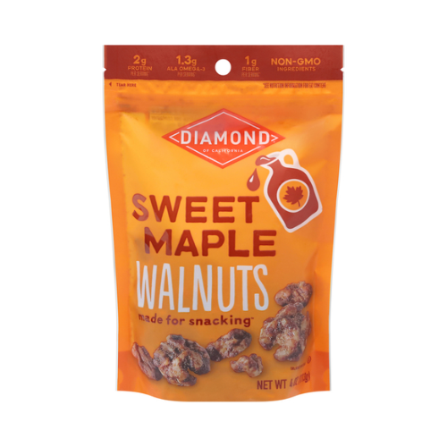 Diamond Sweet Maple Glazed Walnuts 4oz