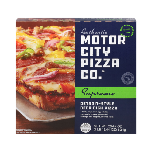 Motor City Deep Dish Supreme  Pizza 29.44oz