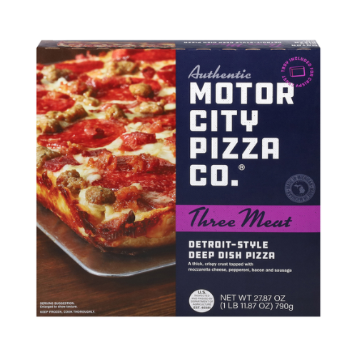 Motor City Deep Dish 3 Meat  Pizza 27.87oz