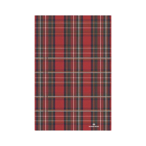 Manor Road Red Tartan Microfiber Tea Towel