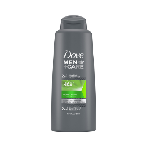 Dove Men's 2 in 1 Fresh & Clean Shampoo Conditioner 20.4oz