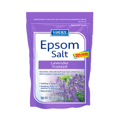 Lucky Epsom Salt Lavender Scented Bag 19.2oz