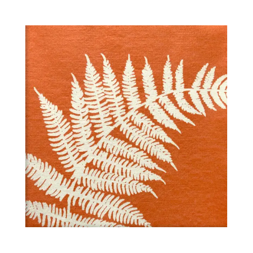 Orange Fern Dinner Napkin 20ct