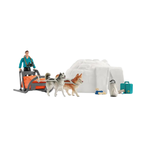 Antarctic Expedition Arctic Wild Animals Playset