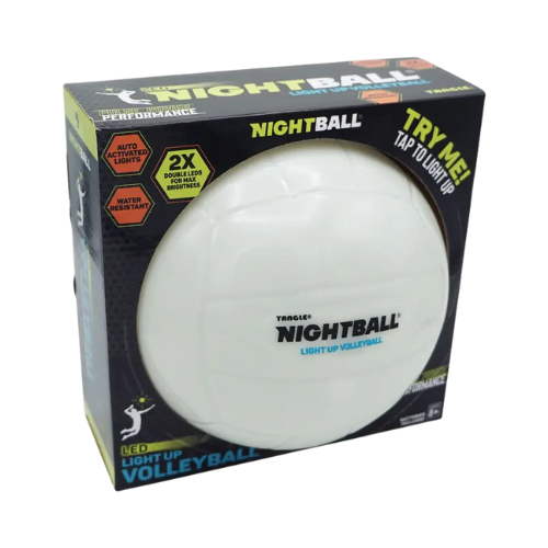 NightBall Volleyball - White