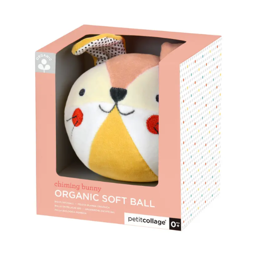 Organic Bunny Soft Chime Ball