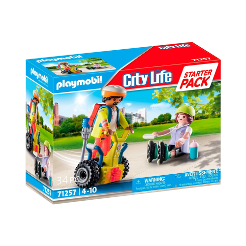 Playmobil City Life Balance Racer Rescue Starter Pack