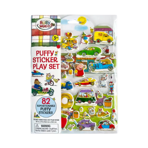 Richard Scarry's Busy World Puffy Sticker Play Set