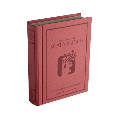 Scattergories Vintage Bookshelf Edition Game