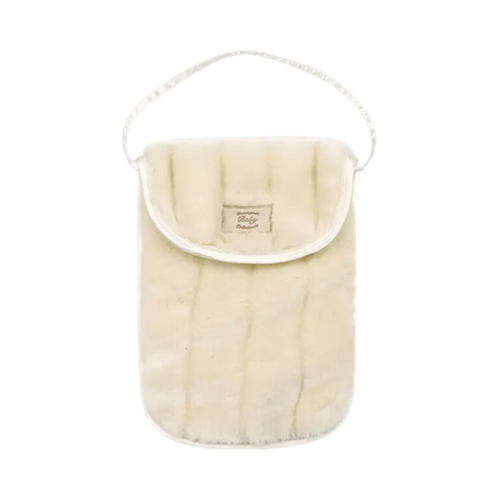 The Bearington Collection  Cream Diaper/Wipe Holder