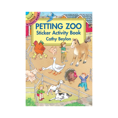 Petting Zoo Sticker Activity Book