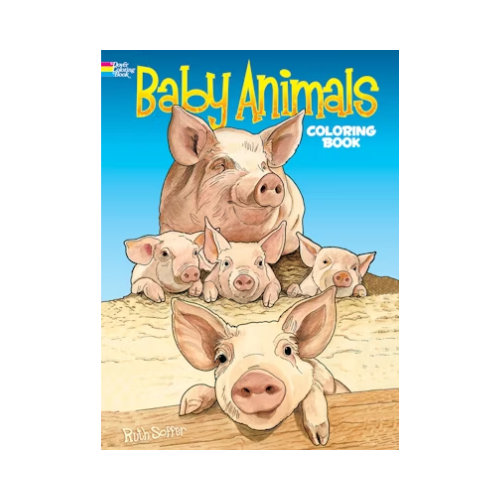 Baby Animals Coloring Book