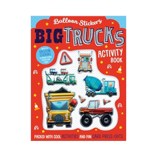 Big Trucks Activity Book