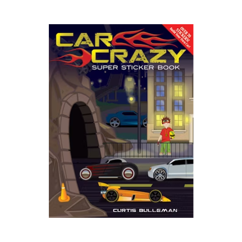 Car Crazy Super Sticker Book