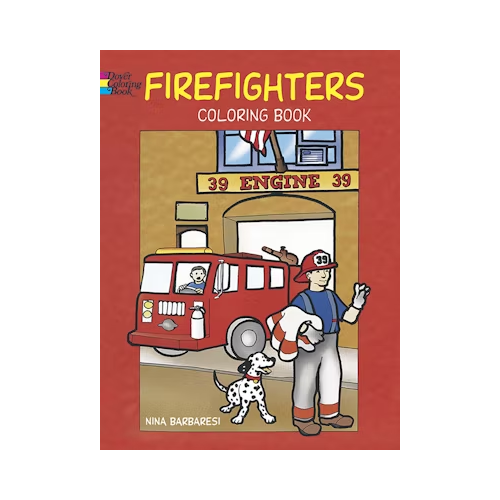 Firefighters Coloring Book