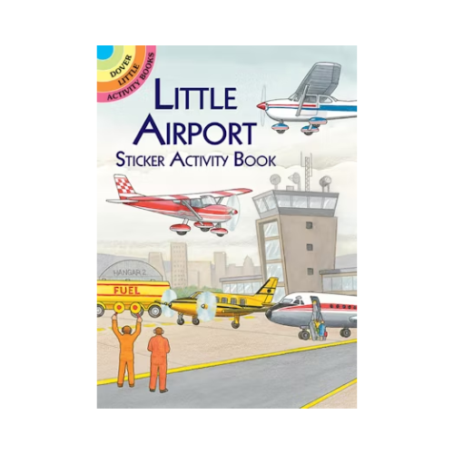 Little Airport Sticker Activity Book