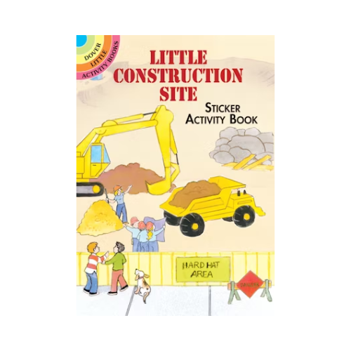 Little Construction Site Sticker Activity Book