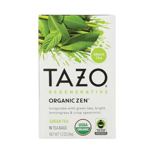 Tazo Regenerative Organic Zen Tea 16 ct