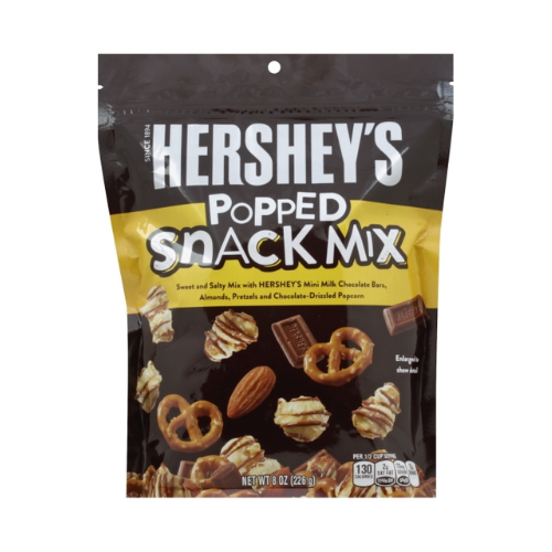 Hershey's Popped Snack Mix  8oz