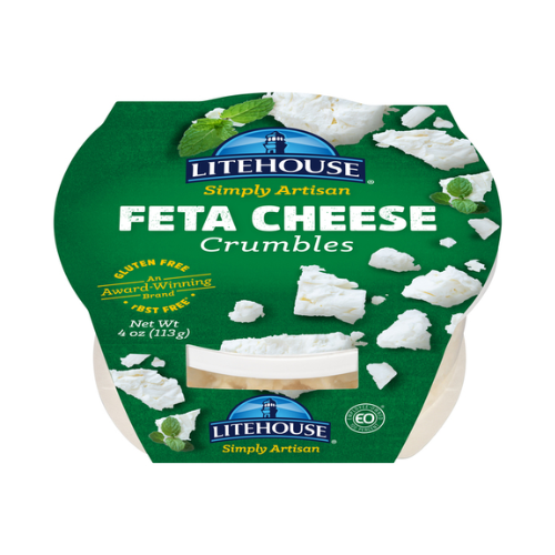 LiteHouse Feta Cheese Crumbles 4oz