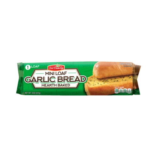 Our Family Hearth Baked Garlic Bread 8oz