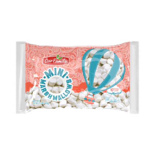 Our Family Mini White Marshmallows 16oz