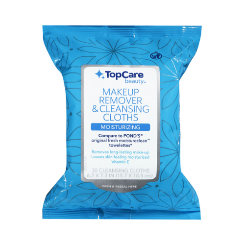 Topcare Makeup Remover & Cleansing Clothes 30ct