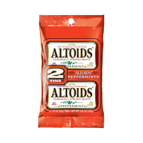 Altoids Curiously Strong Peppermint Mints 1.76oz x 2pk