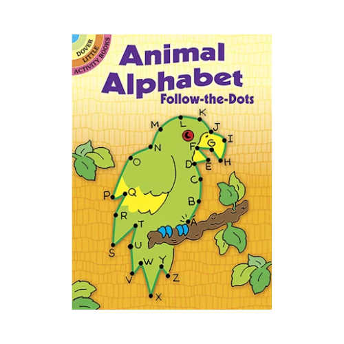 Dover Little Activity Book Animal Alphabet Follow the Dots