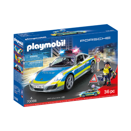 Playmobil Porsche 911 Carrera 4S Police 70066