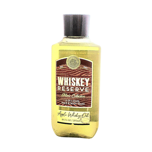 Bath & Body Works Apple Whiskey Oak 3-in-1 Hair, Face & Body Wash 10 fl oz