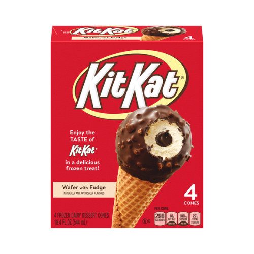 Nestle Ice Cream Drumstick Kit Kat 4ct