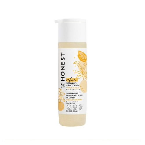 The Honest Co. Citrus Vanilla Shampoo + Body Wash 10 fl oz