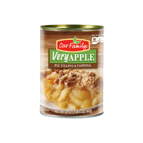 Our Family Very Apple Pie Filling 20oz