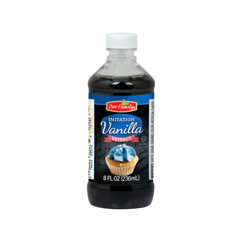 Our Family Imitation Vanilla Extract 8oz