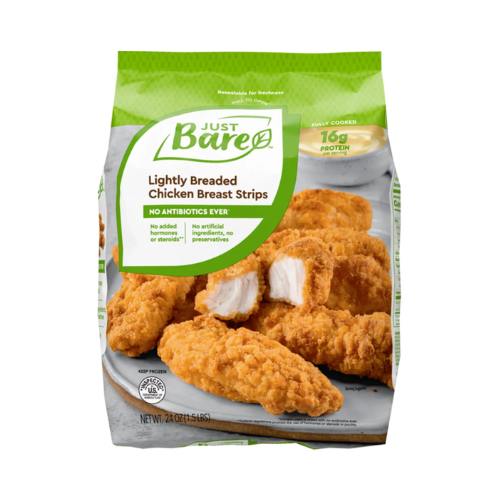 Just bare Lightly Breaded chicken Breast Original Fillets 48oz