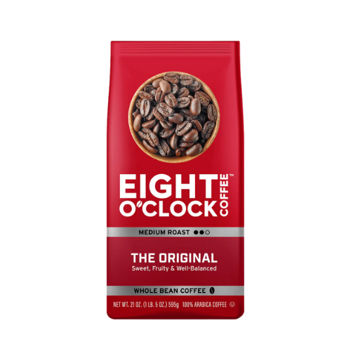 Eight O'Clock Whole Bean Original Coffee 21oz