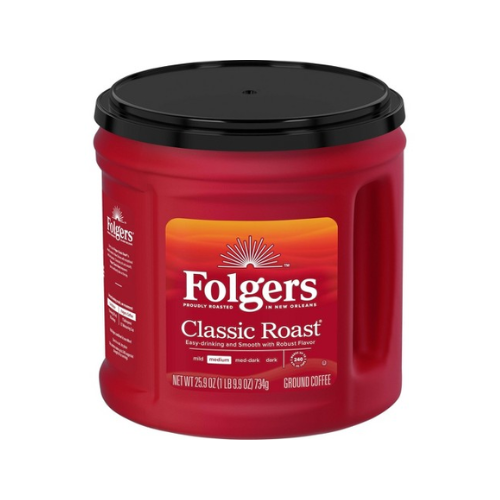 Folgers Classic Medium Roast Ground Coffee 25.9oz