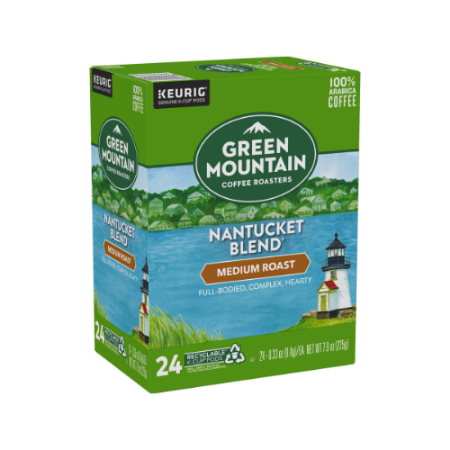 Keurig Green Mountain Nantucket Blend Medium Roast Coffee K-Cups 24ct