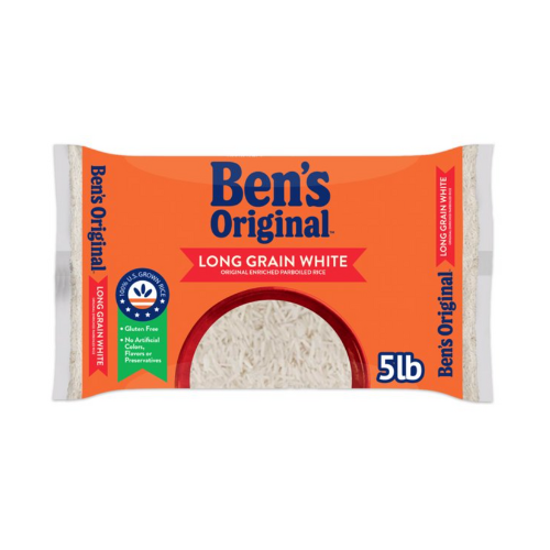 Ben's Original Long Grain White Rice 5lb