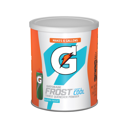 Gatorade Frost Crisp & Cool Glacier Freeze Powder  3lb 3oz