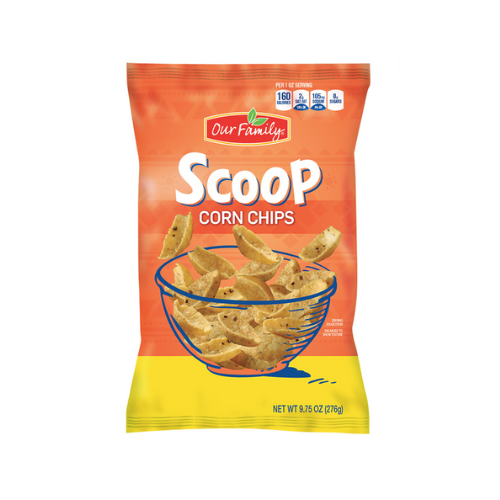 Our Family Scoop Corn Tortilla Chips 9oz