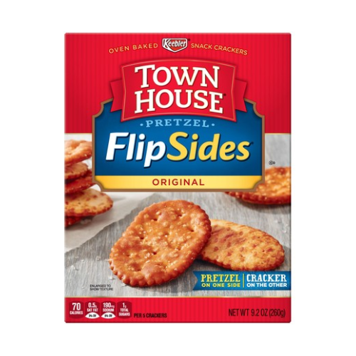 Town House Pretzel Crackers Flipside Original 9.2oz