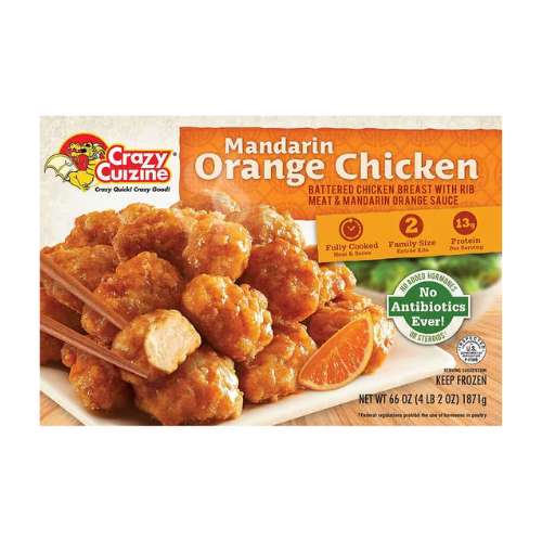 Crazy Cuizine Mandarine Orange Chicken 66oz