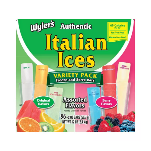 Wyler's Authentic Italian Ices 96ct