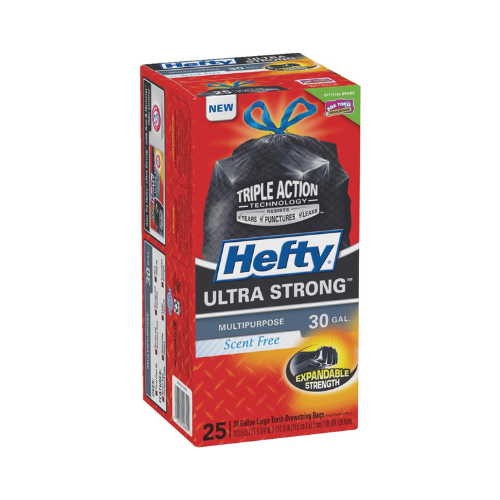 Hefty  Ultra Strong Flex Large 30 Gallon Trash Bags 25 ct